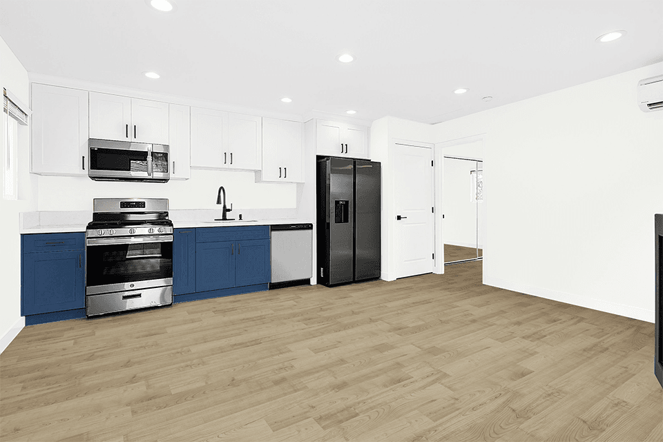 Modern Blue kitchen