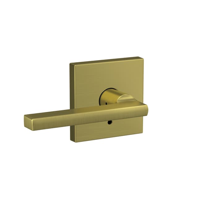 Door Handles - Satin Brass