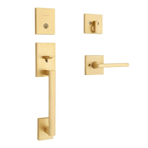 Door Handset - Brushed Gold