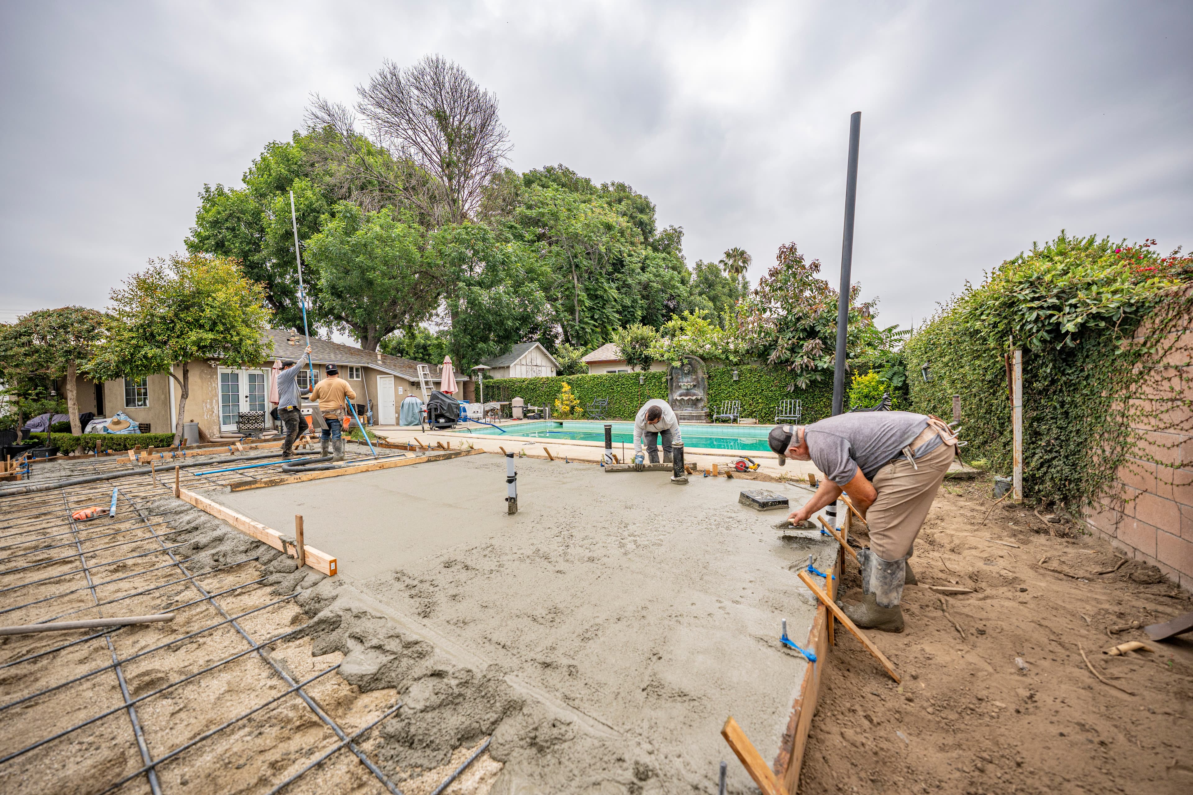 Concrete Pour