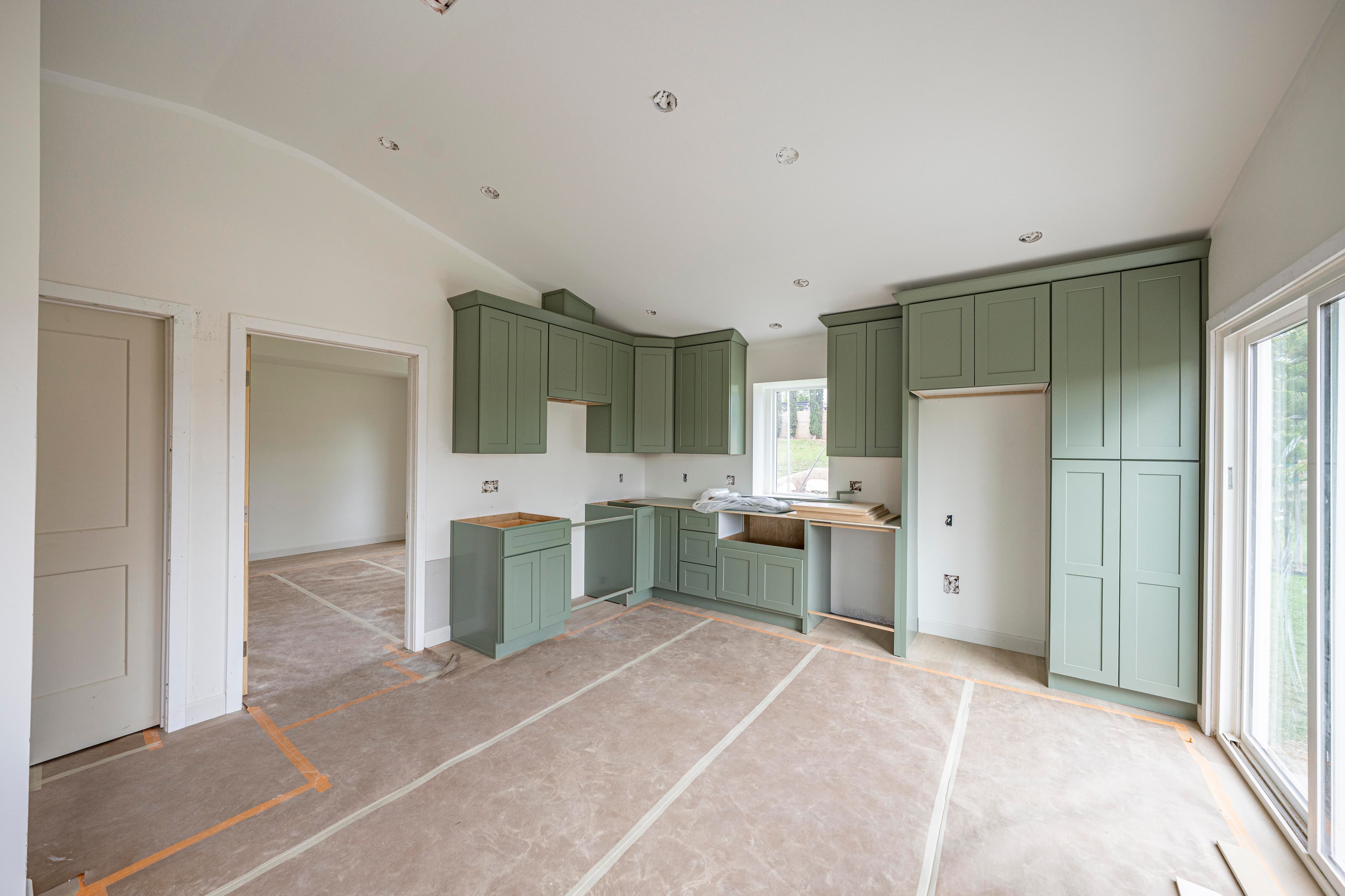 Cabinets & Exterior Stucco